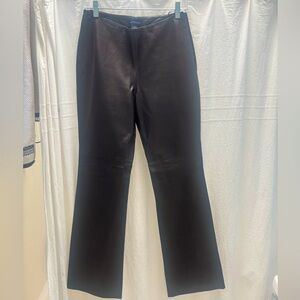 Vintage Ann Taylor Brown Leather Pants